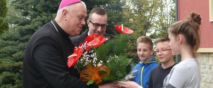 Wizyta  Biskupa Legnickiego