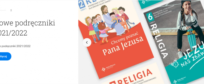 Podręczniki do religii 2021-2022